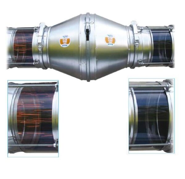 Встроенный искроуловитель