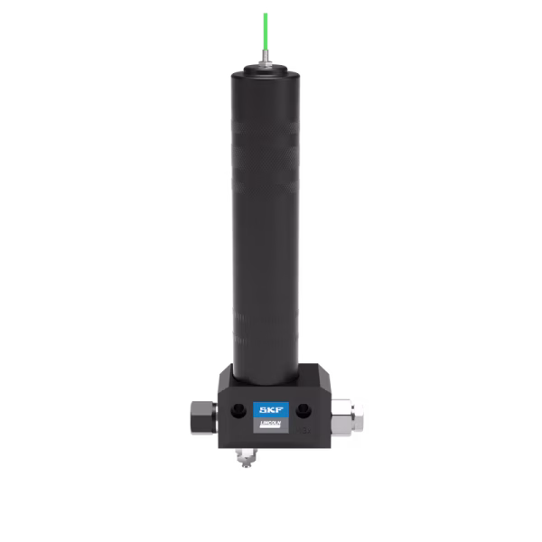 Hydraulically operated lubrication pump MGH