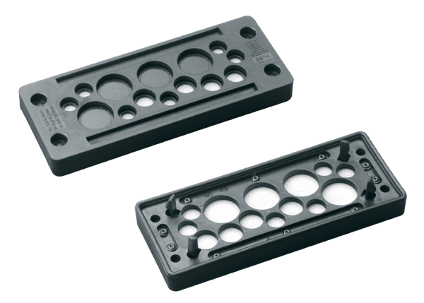 Панель с кабельными вводами из пластмассы тип KDP/N 24