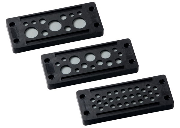 Панель с кабельными вводами из пластмассы тип KDP/X 24