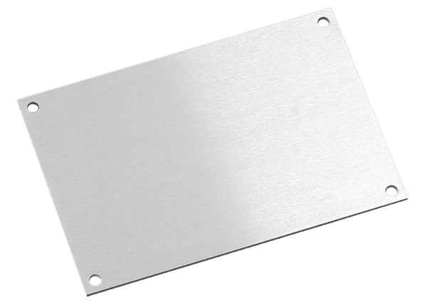 Панель-заглушка (конструкция из металла)