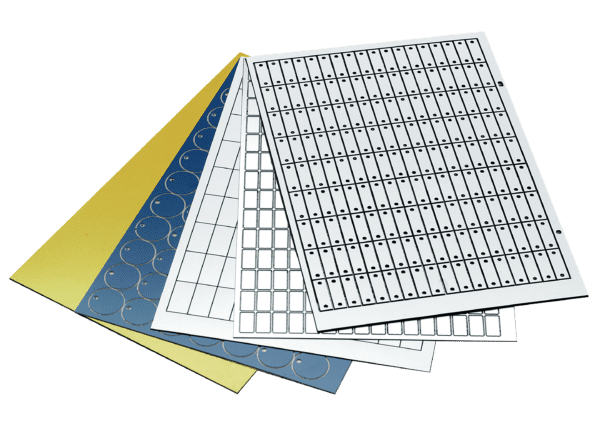 DM Rechteckig mit Radius, 4x Bohrung