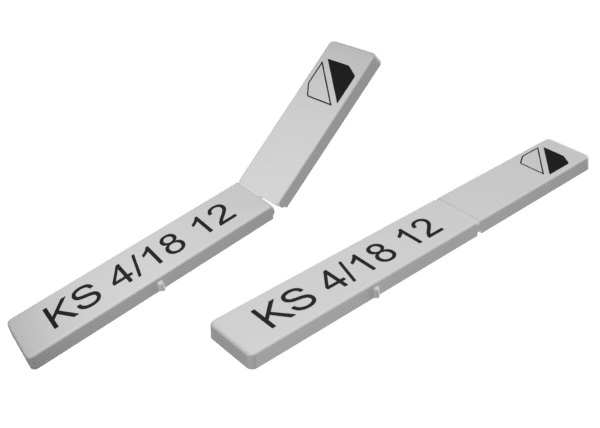 Маркировочная табличка KS (однострочная/делимая