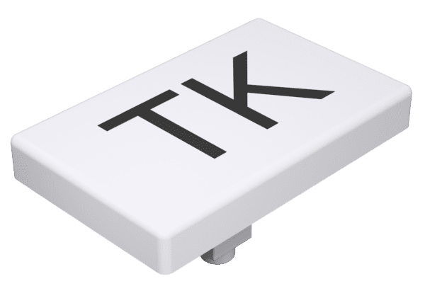 Табличка для маркировки клемм TK