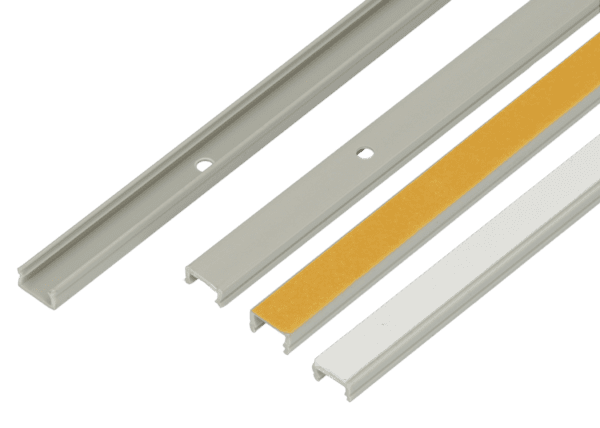 Планка для маркировки BZS серая, 9 мм