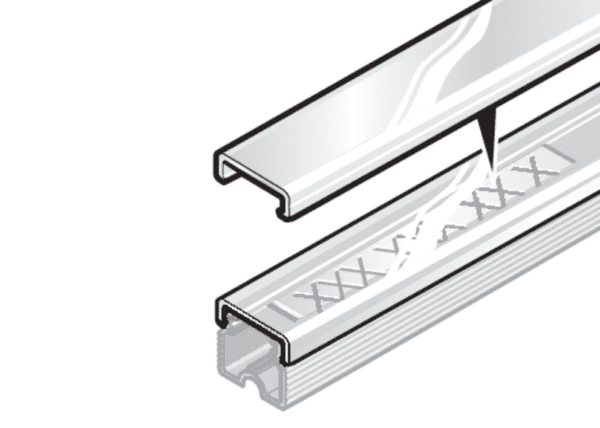 Крышка к планке для маркировки BZS и BZS/F