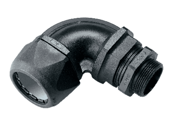 Тип CVW 90° (фитинг для шланга и кабеля, пластмассовая резьба)